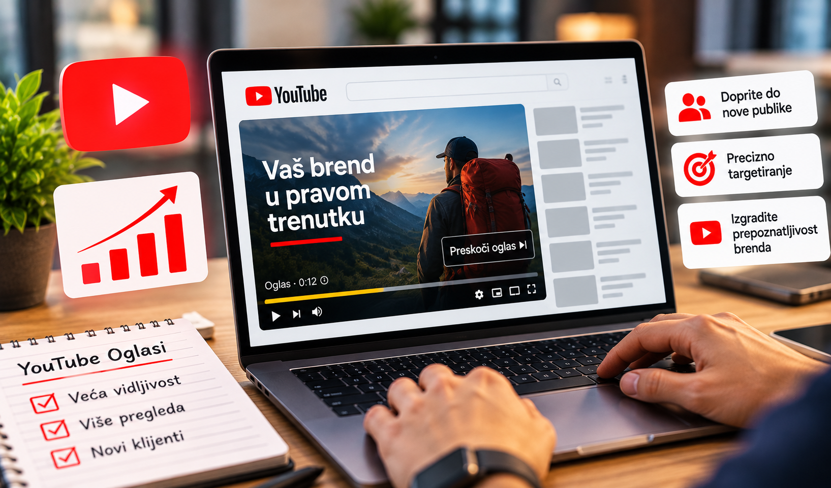 youtube oglasi cijena bosna